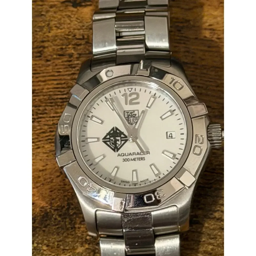 TAG Heuer Aquaracer Women’s Quartz Watch White Dial Stainless Steel 300M Date